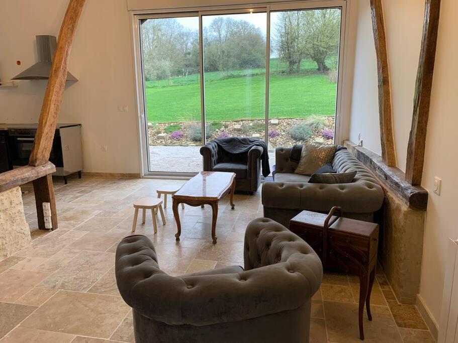 Gite, Maison Entiere Avec Billard Et Bel Espace De Vie La Grange Blicourt ภายนอก รูปภาพ